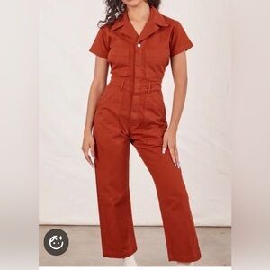 Big Bud Press paprika jumpsuit, XS Petite